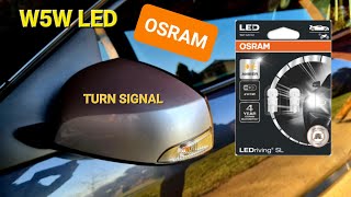 LED Osram - Side Mirror Turn Signal Bulb Replacement - Renault Megane III Coupe screenshot 5