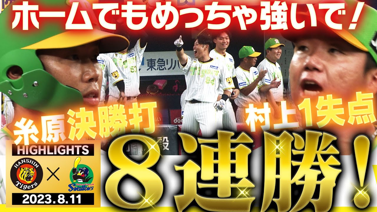 阪神✕ヤクルト戦 大阪ドーム 8月11日