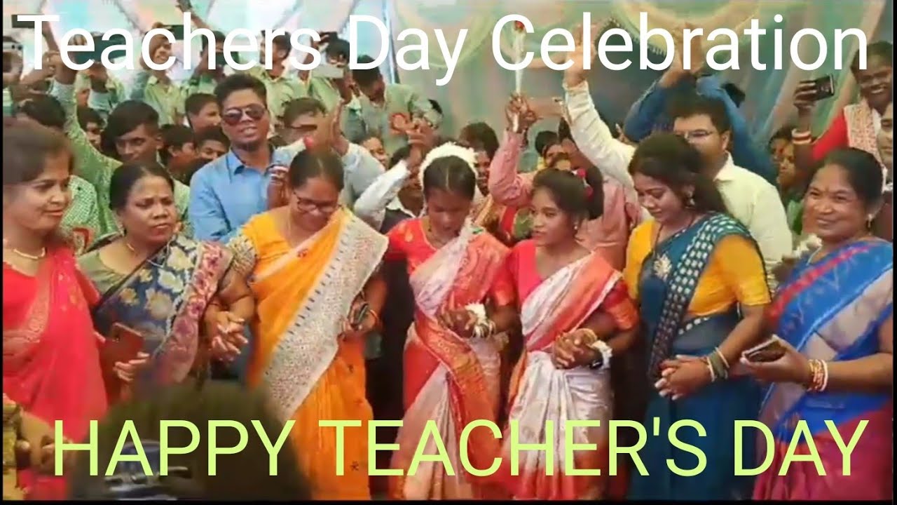 Teachers Day Celebration in our School / Happy Teachers Day - YouTube