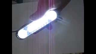 Universal White 28-LED Day Driving Lights for Car from DealExtreme