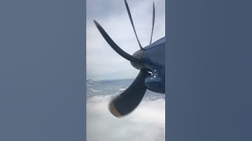 Aerial view of Aircraft propellers