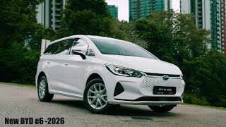 All-New 2026 BYD e6 EV (7-Seats): A reliable and efficient electric vehicle!