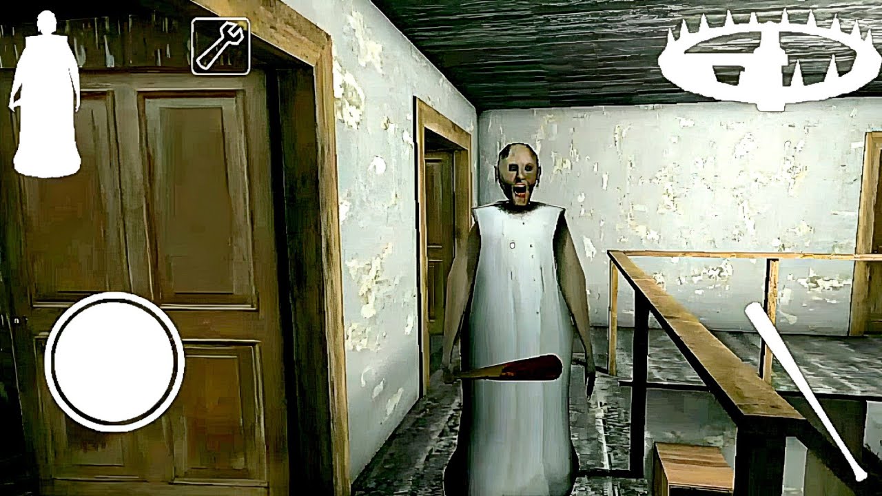 GRANNY GAME FULL GAMEPLAY GRANNY IN HER HOUSE HORROR ESCAPE 