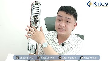 Đập hộp bộ khóa cửa vân tay Kitos Infinity 3D Face cao cấp nhất của Kitos