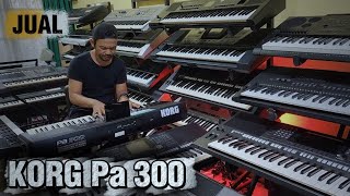 Jual | Keyboard KORG Pa 300 | bisa tukar tambah keyboard bekas 