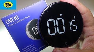OVEKI Magnetic Countdown Digital Timer，Kitchen Timer - GREAT HOLIDAY GIFT IDEA