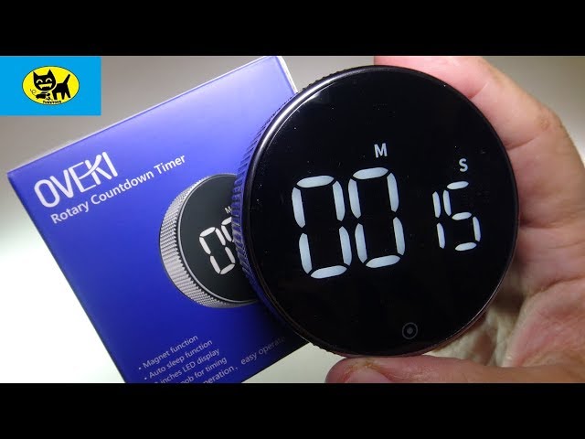 OVEKI Magnetic Countdown Digital Timer，Kitchen Timer - GREAT HOLIDAY GIFT  IDEA 