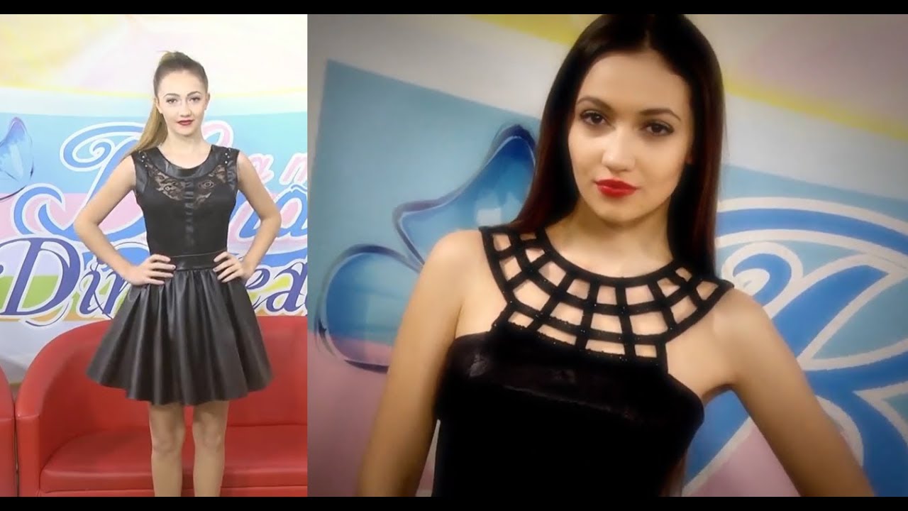 Faux Leather Dresses Emozioni Moda Collection