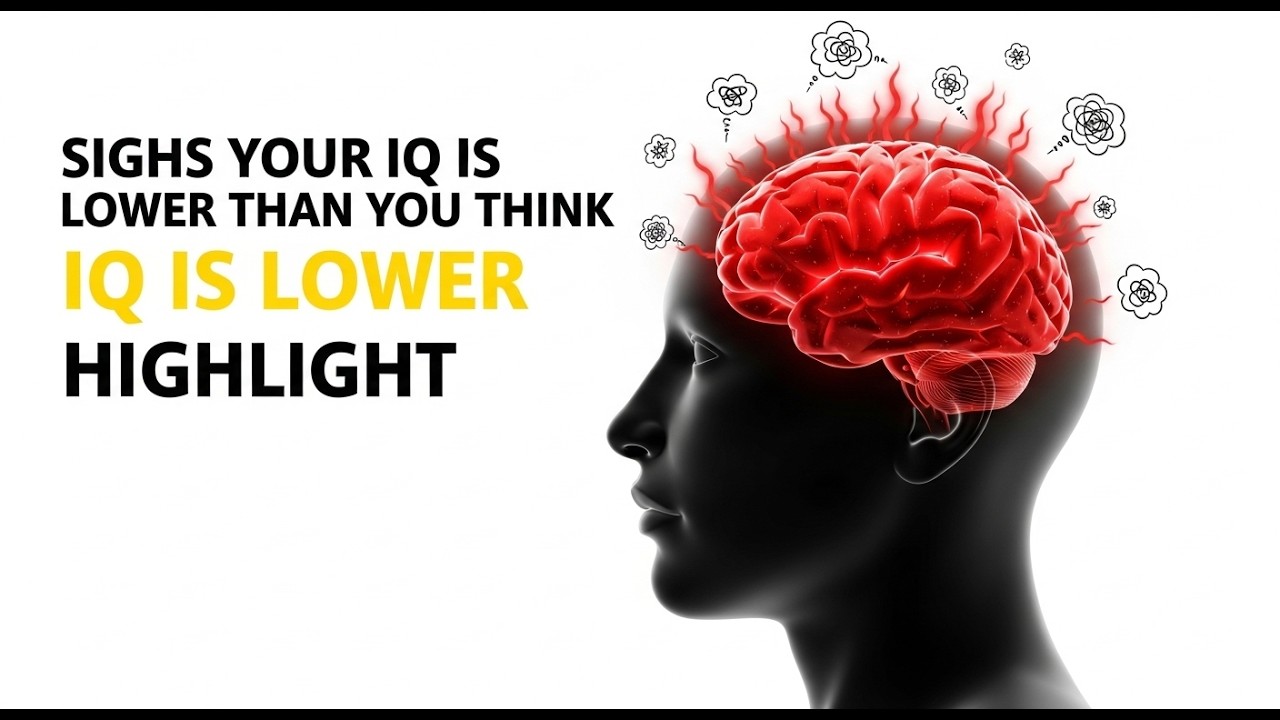 5 Signs Your IQ Is Lower Than You Think (Psychology Explains) - YouTube