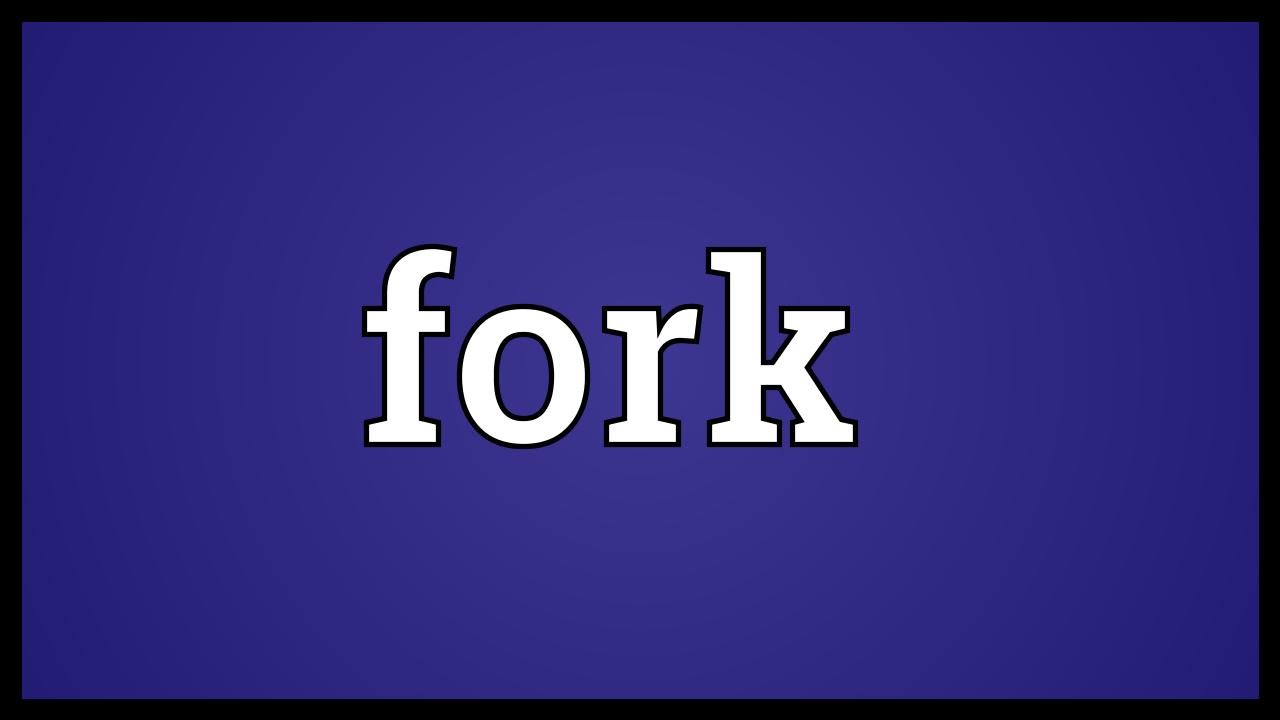 fork  Tradução de fork no Dicionário Infopédia de Inglês - Português