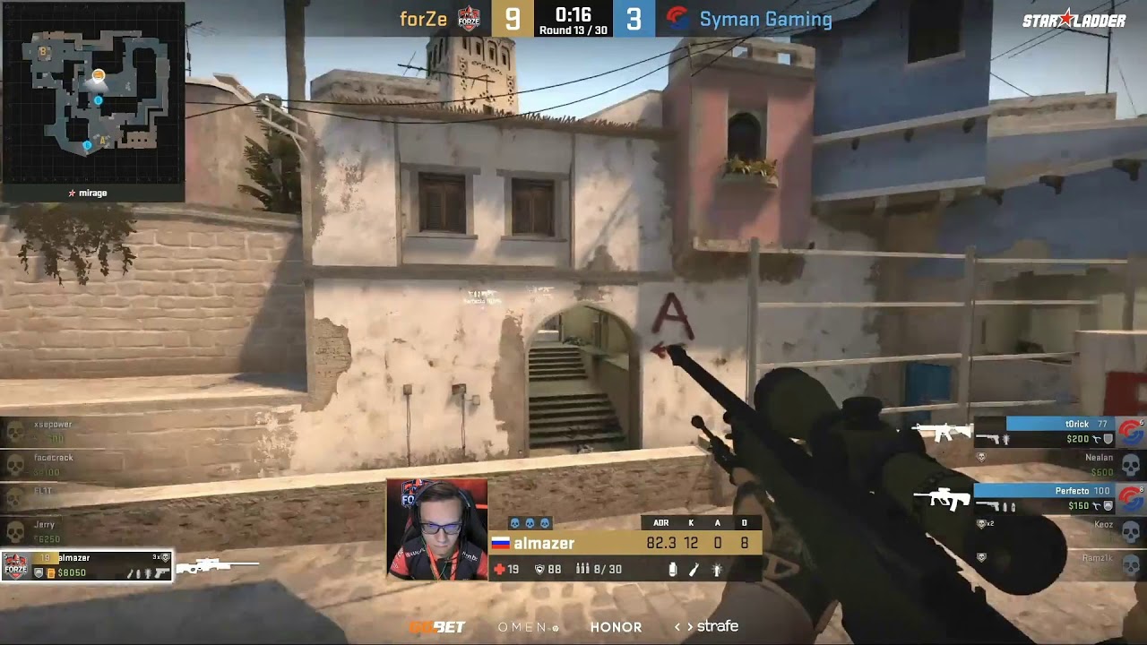 Almazer epic clutch 1v5 vs Syman / CIS Minor 2019
