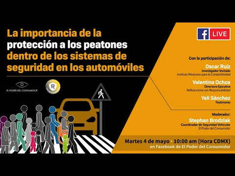Protección de peatones La importancia de la protección a peatones dentro de los sistemas de seguridad en los automóviles