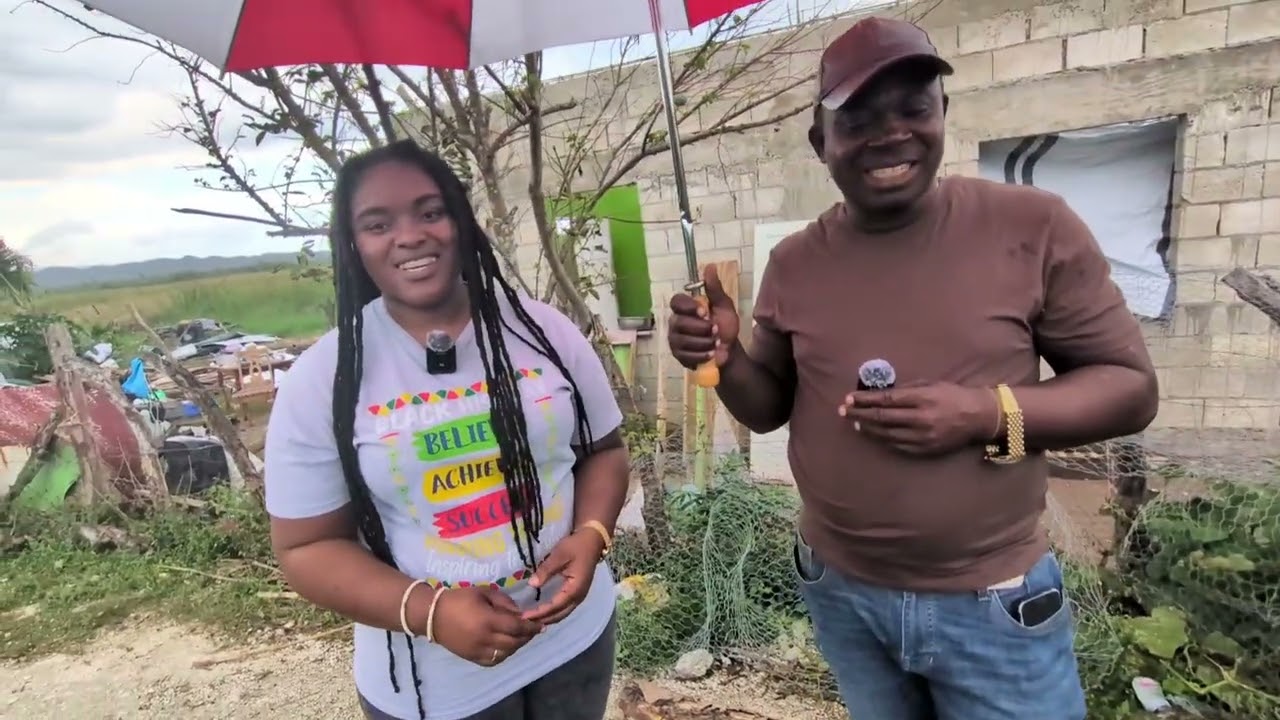 WE WENT BACK TO PAROTTEE IN ST.ELIZABETH JAMAICA TO ISSUE HURRICANE MELISSA RELIEF SUPPIES 