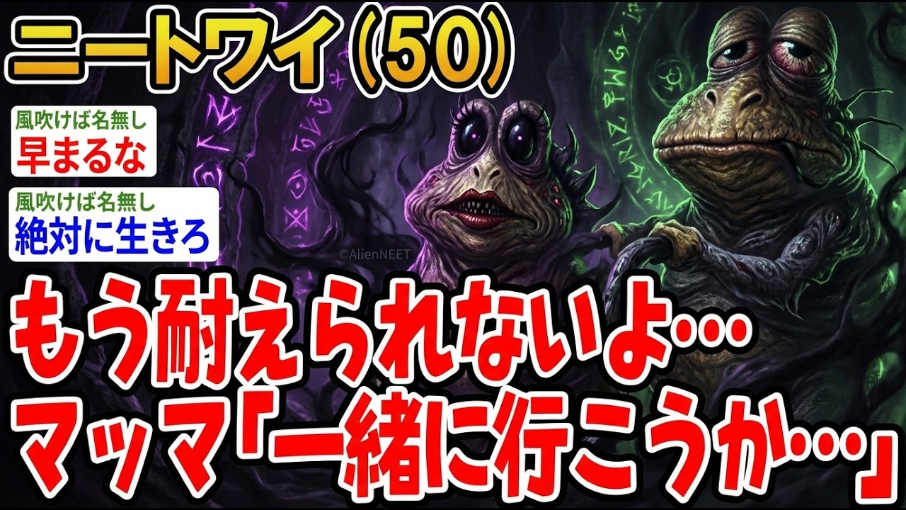 【アホの殿堂】 ワイ「もう耐えられない。」マッマ「一緒に行こうか。」  【2ch爆笑スレ】
