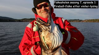 Fiskeskolen sesong 7, episode 1: Fireball-fiske etter vinter-lysing