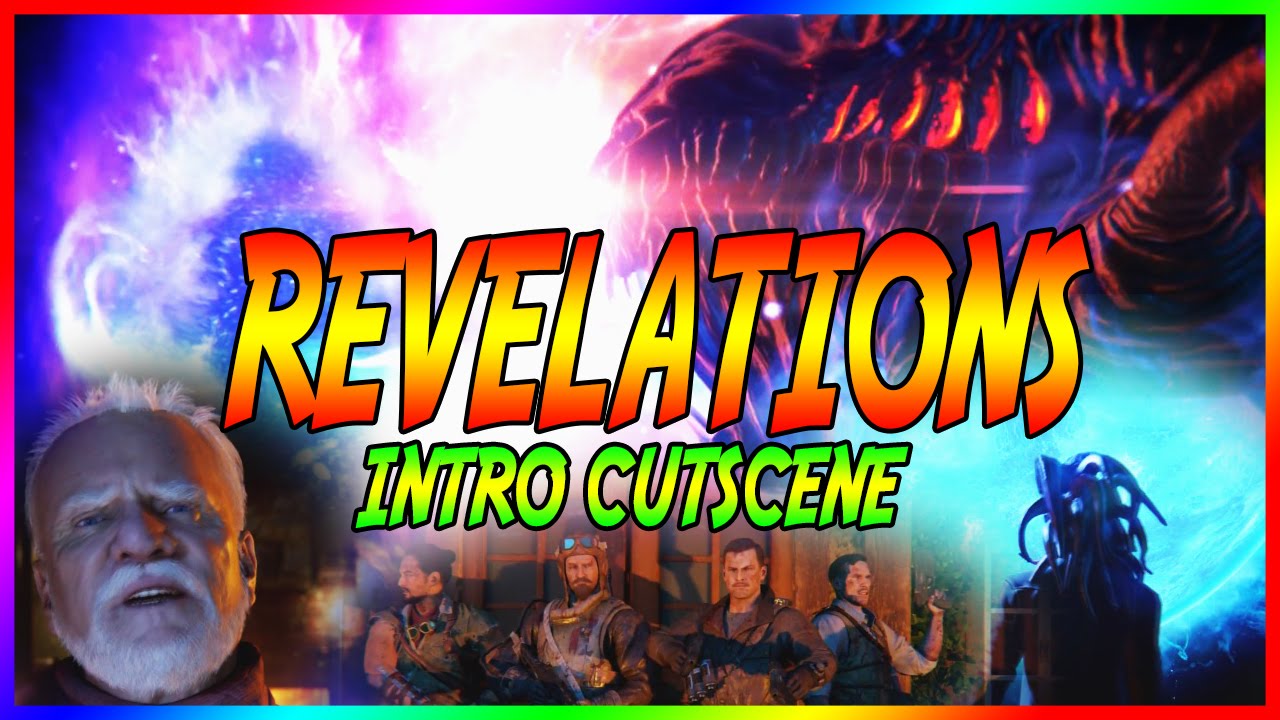 REVELATIONS INTRO CUT SCENE BREAKDOWN - ALL MAPS IN ONE + SHADOWMAN + EPICNESS (Black Ops 3 Zombies)