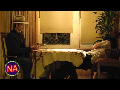Raylan Brings a Gun to a Knife Fight | Justified