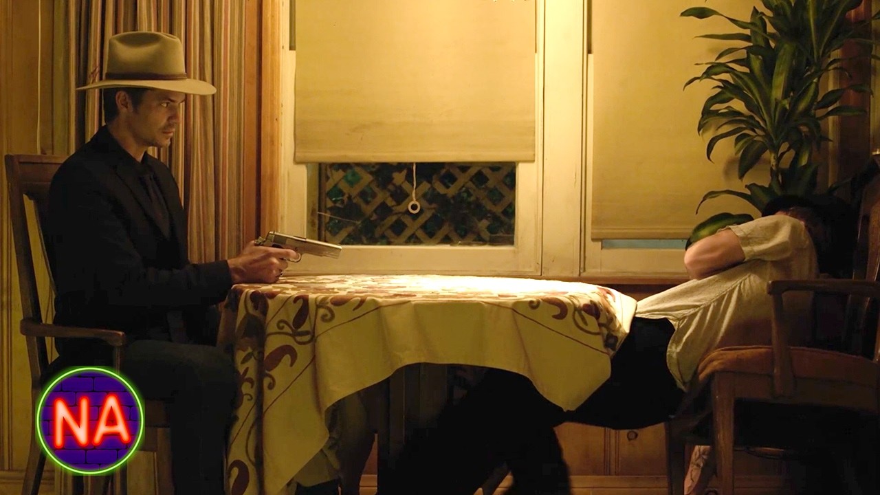 ⁣Raylan Brings a Gun to a Knife Fight | Justified