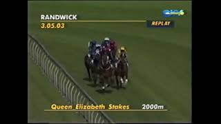 Lonhro - Queen Elizabeth Stakes 2000m Group 1 2003 - Ridden by Darren Beadman