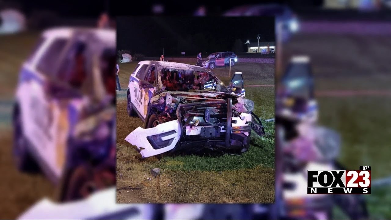 Video: 1 injured after crash involving Coweta Police officer during ...