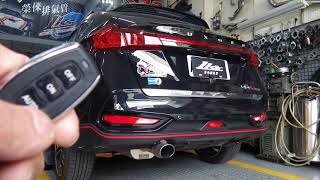 全台首發20180112LUXGEN U6 220GT 全段閥門版 新車只跑269公里就來改 真是鐵粉來的!