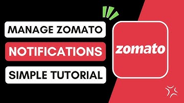 How To Manage Zomato Notifications
