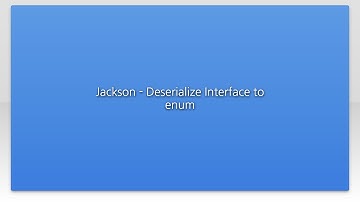 Jackson - Deserialize Interface to enum