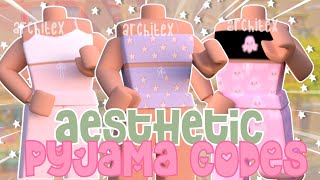 12 AESTHETIC PAJAMA/PYJAMA CODES FOR BLOXBURG || *PT 3** || blox architex
