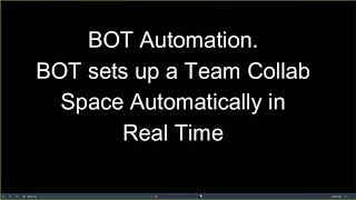 Cisco Webex Bot integration demo
