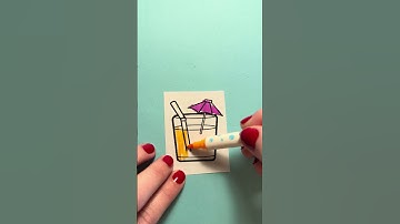 Mesmerizing Reverse ASMR Drawing 🎨✨ (Wait Till the End!) #ASMR #DrawingReverse #ArtShorts