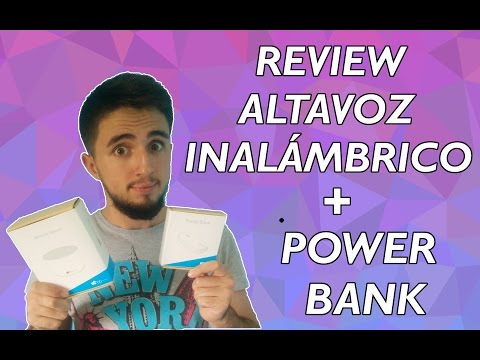 Review Altavoz EC Technology con diseño espectacular y la power bank más rápida - EC Technology