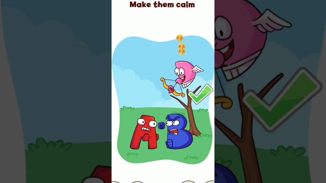 DOP Alphabet Lore Puzzle Game Level 3 