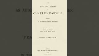 The Autobiography of Charles Darwin | Wikipedia audio article