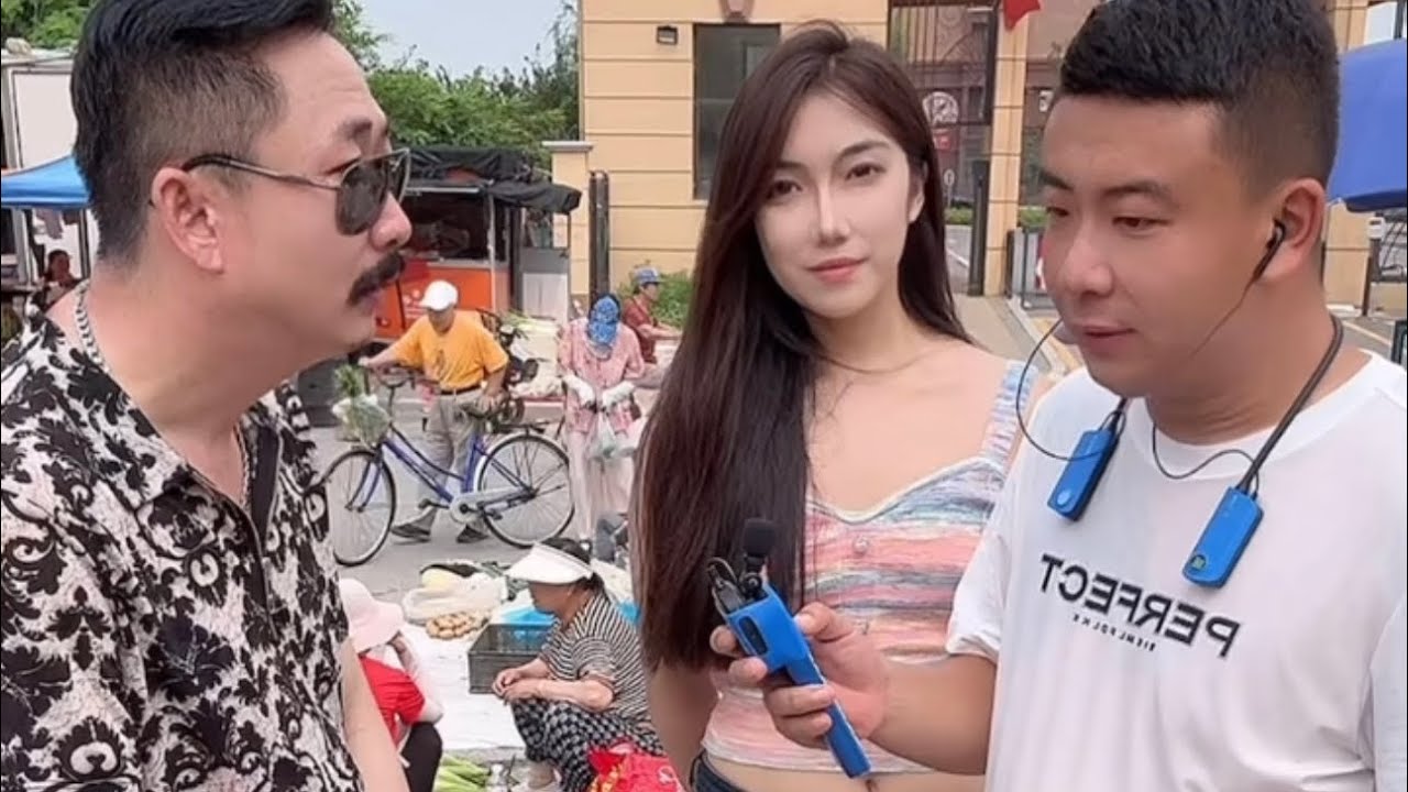 元帅户外搞笑与父女俩互动