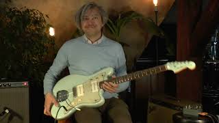 Fender Jazzmaster from 1964 in sonic blue presented by Vintage Guitar Oldenburg & Tobias Hoffmann.
