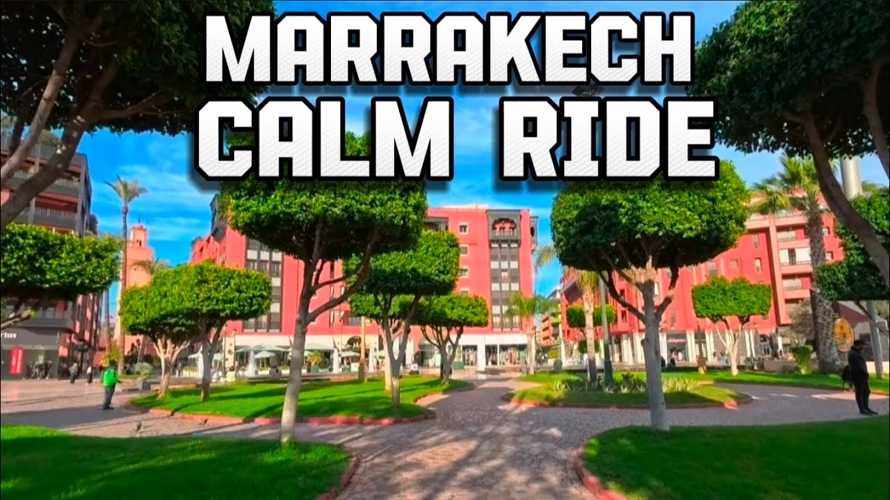 Walking Through Morocco 4K | Calm E-Scooter Ride POV