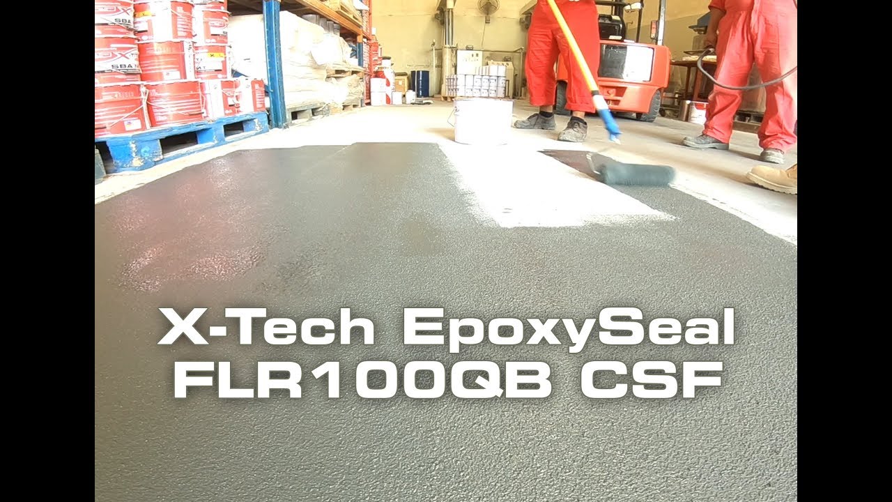 X Tech EpoxySeal FLR100QB CSF YouTube