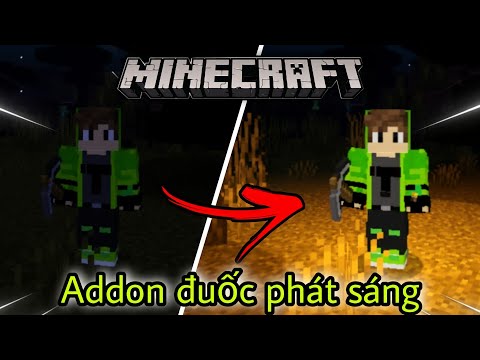 Video Cách Tải Addon/Mod Đuốc Phát Sáng Trong Minecraft PE... - youtube