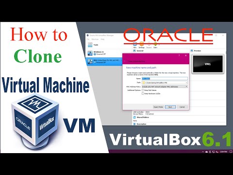 Video: Hvordan Klone En Virtuell Maskin I VirtualBox