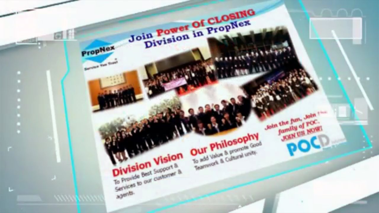 PropNex Power of CLOSING POC Division Real Estate Salesperson RES