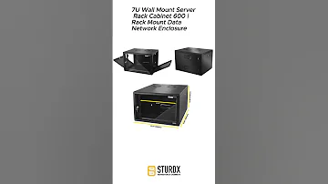 7U Wall Mount Server Rack Cabinet 50 OFF 