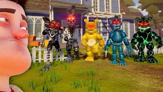 todos os animatronics no hello neighbor (da pra zerar?)