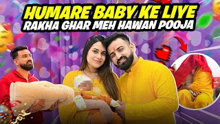 Humare Baby Ke Liye Rakha Ghar Meh Hawan Pooja Rajatswativlogs