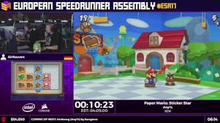 #ESA17 Speedruns - Paper Mario: Sticker Star [Any%] by SirRouven