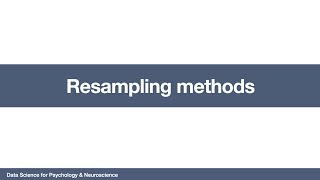 DSPN: Resampling methods (v1.0)