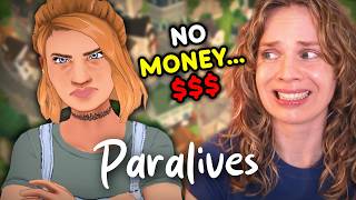 Im STRUGGLING to make money in Paralives (Rags to Riches part 2)