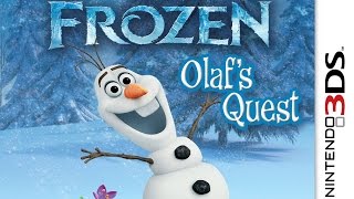 Disney Frozen Olafs Quest Gameplay {Nintendo 3DS} {60 FPS} {1080p}