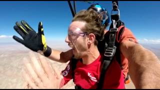 Skydive Moab - Mike's 1st Skydive!