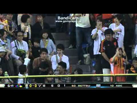 ２０１２年５月１９日巨人阿部５号２ラン