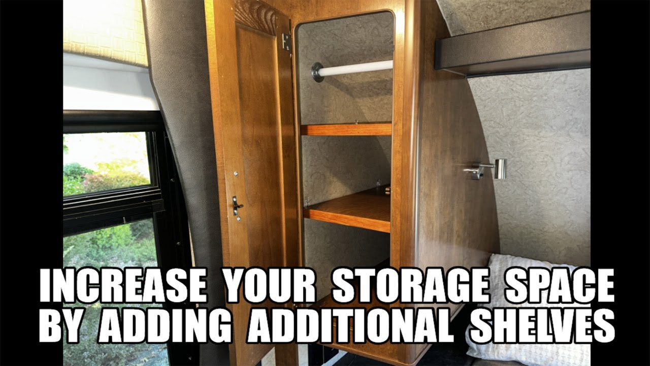 Adding Shelves in Our Travel Trailer YouTube